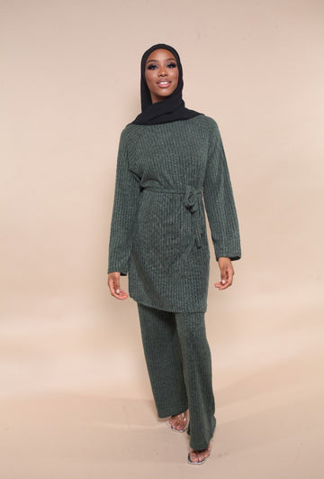 Mesh Set Olijfgroen