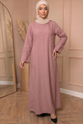 Linnen Abaya Roze 