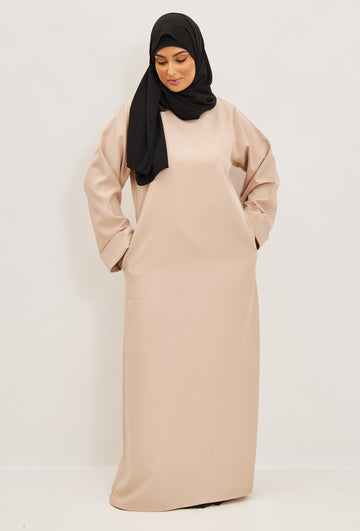 abaya beige