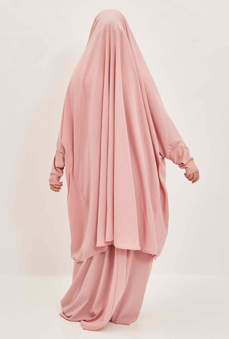 Khimar met Rok Roze